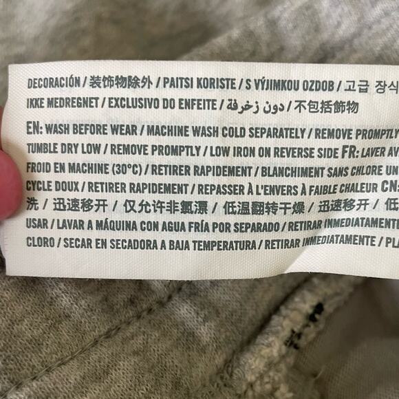 Hollister Women Joggers XS Gray Drawstring Waist Sweatpants Leisurewear Athletic - Picture 11 of 12